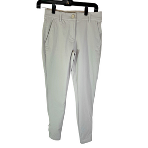 Macade Golf Pants Slim Fit Gray Tapered Ankle Zip Stretch Jogger Sz 34R